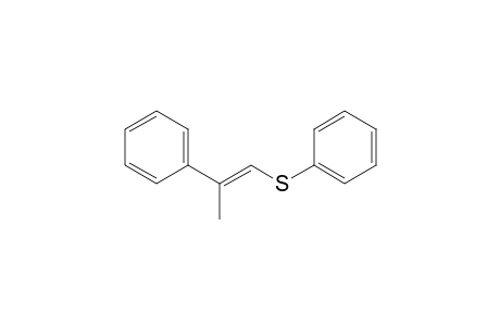 [(E)-1-methyl-2-(phenylsulfanyl)ethenyl]benzene