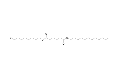 Adipic acid, 8-chloroctyl dodecyl ester