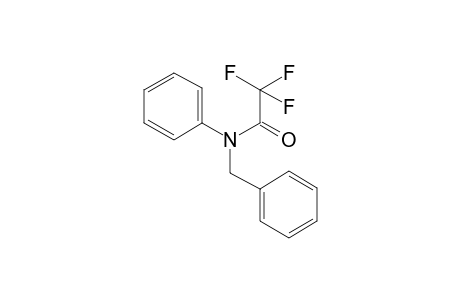 N-Benzylaniline, N-trifluoroacetyl-