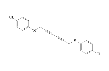 1,6-bis[(p-chlorophenyl)thio]-2,4-hexadiyne