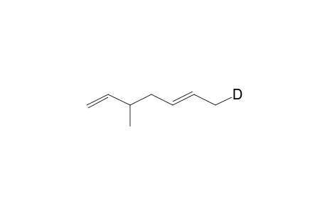 1,5-Heptadiene, 7-deutero-3-methyl-