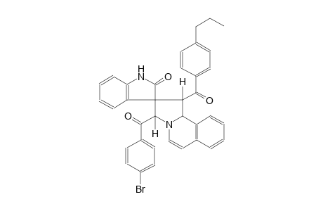 (1'S,2'S,3'S)-3'-(4-bromobenzoyl)-1'-(4-propylbenzoyl)-3',10b'-dihydro-1'H-spiro[indoline-3,2'-pyrrolo[2,1-a]isoquinolin]-2-one