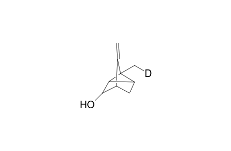 Tricyclo[2.2.1.0(2,6)]heptan-3-ol, 1-(methyl-D)-7-methylene-, stereoisomer