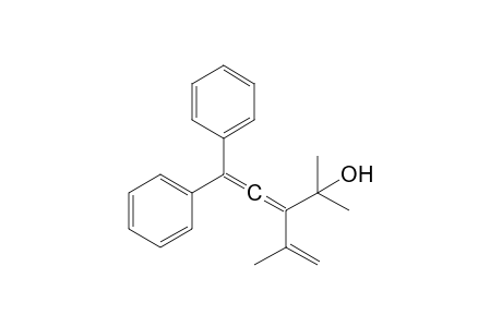 2-Methyl-5,5-diphenyl-3-(prop-1-en-2-yl)penta-3,4-dien-2-ol