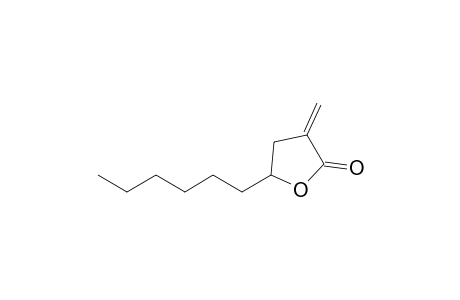 5-Hexyl-3-methylene-2-oxolanone