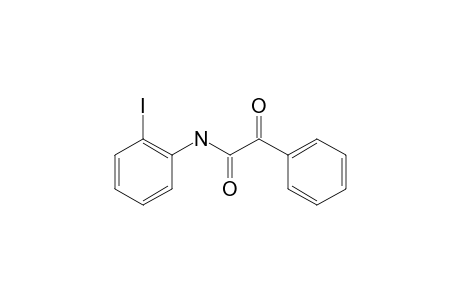 N-(2-Iodophenyl)-2-oxo-2-phenylacetamide