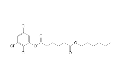 Adipic acid, hexyl 2,3,5-trichlorophenyl ester