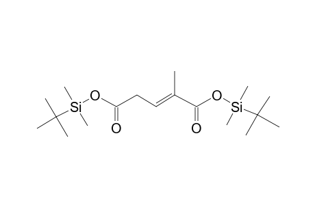 2-Pentenedioic acid, 2-methyl-, bis(tert-butyldimethylsilyl) ester