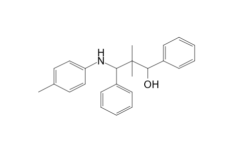 1-Propanol, 2,2-dimethyl-1,3-diphenyl-3-(p-tolylamino)-