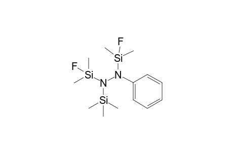 N,N-Bis(fluorodimethylsilyl)-N-phenyl-N'-trimethylsilylhydrazine