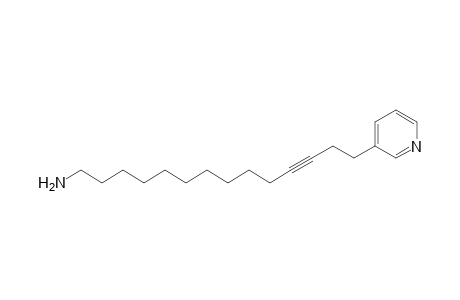 14-(3-pyridinyl)-11-tetradecyn-1-amine
