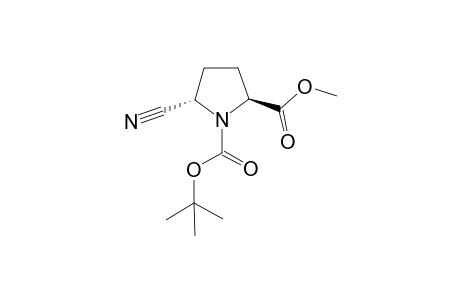(2S,5S)-5-cyanopyrrolidine-1,2-dicarboxylic acid O1-tert-butyl ester O2-methyl ester