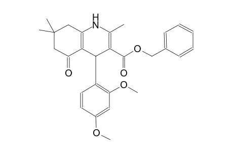 3-Quinolinecarboxylic acid, 4-(2,4-dimethoxyphenyl)-1,4,5,6,7,8-hexahydro-2,7,7-trimethyl-5-oxo-, phenylmethyl ester