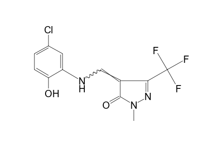 4-[(5-Chloro-2-hydroxyanilino)methylene]-1-methyl-3-(trifluoromethyl)-2-pyrazolin-5-one