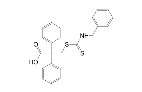 2,2-diphenyl-3-mercaptopropionic acid, benzylidithiocarbamate