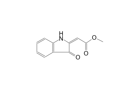 ethanoic acid, (1,3-dihydro-3-oxo-2H-indol-2-ylidene)-, methyl ester, (2E)-