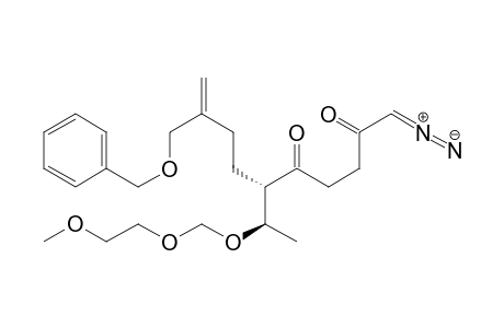 (1'R,5S)-9-Benzyloxymethyl-1-diaza-6-[1'-(2-methoxyethoxymethoxy)ethyl]-9-decene-2,5-dione