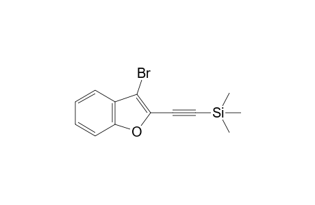 2-(3-bromo-1-benzofuran-2-yl)ethynyl-trimethylsilane