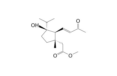 (1R,2R,3R)-3-METHYL-1-ISOPROPYL-2-(3-OXOBUT-1E-ENYL)-3-(METHOXYCARBONYLMETHYL)-1-CYCLOPENTANOL