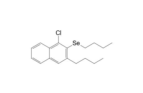 3-Butyl-2-(butylseleno)-1-chloronaphthalene