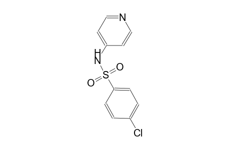 benzenesulfonamide, 4-chloro-N-(4-pyridinyl)-