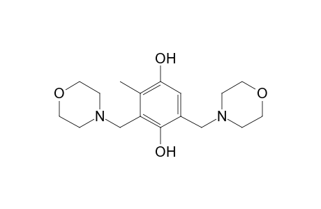 1,4-Benzenediol, 2-methyl-3,5-bis(4-morpholinylmethyl)-