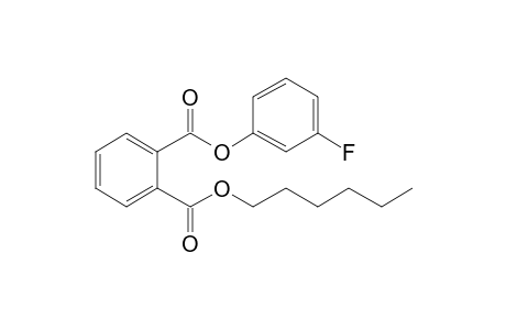 Phthalic acid, 3-fluorophenyl hexyl ester