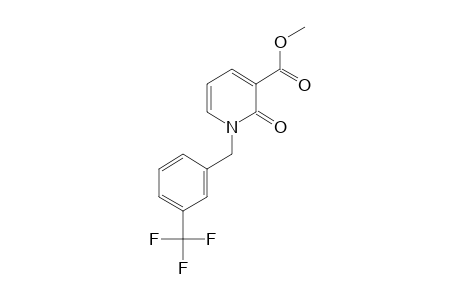 1,2-DIHYDRO-2-OXO-1-[m-(TRIFLUOROMETHYL)BENZYL]NICOTINIC ACID, METHYL ESTER