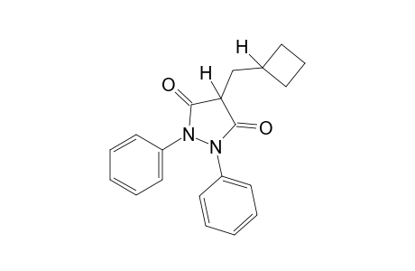 4-(Cyclobutylmethyl)-1,2-diphenyl-3,5-pyrazolidinedione