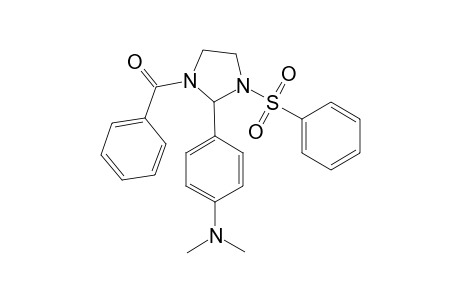 4-[1-benzoyl-3-(phenylsulfonyl)-2-imidazolidinyl]-N,N-dimethylaniline