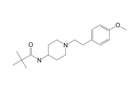 1-(4-Methoxyphenethyl)-4-piperidinamine, N-trimethylacetyl-