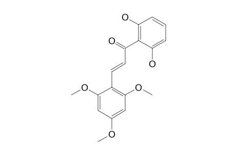 2',6'-Dihydroxy-2,4,6-trimethoxychalcone