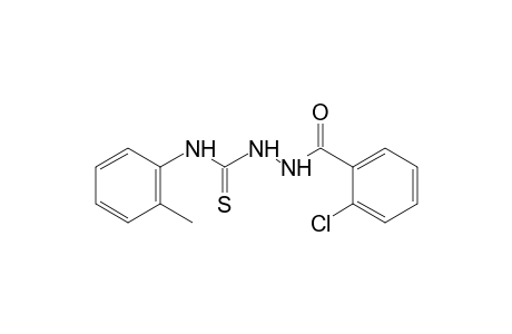 1-(o-chlorobenzoyl)-3-thio-4-o-tolylsemicarbazide