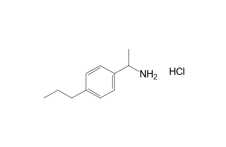 alpha-Methyl-p-propylbenzylamine, hydrochloride