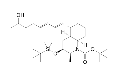 (2S,3S,4aS,5S,8aR)-3-[tert-butyl(dimethyl)silyl]oxy-5-[(1E,3E)-7-hydroxyocta-1,3-dienyl]-2-methyl-3,4,4a,5,6,7,8,8a-octahydro-2H-quinoline-1-carboxylic acid tert-butyl ester