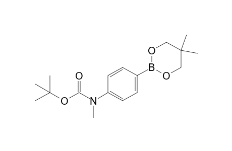 tert-Butyl (4-(5,5-dimethyl-1,3,2-dioxaborinan-2-yl)phenyl)(methyl)carbamate