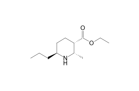 Ethyl (2S,3S,6S)-2-methyl-6-propylpiperidine-3-carboxylate