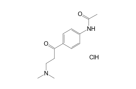 4'-[3-(dimethylamino)propionyl]acetanilide, monohydrochloride