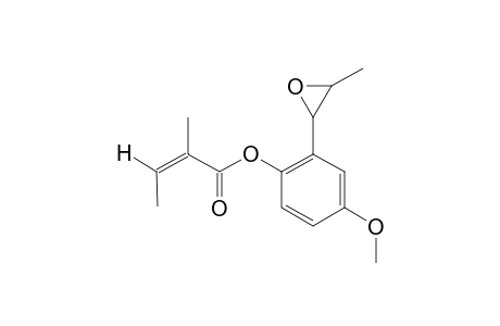 4-METHYOXY-2-(3-METHYLOXIRAN-2-YL)-PHENYL-2-METHYL-2Z-BUTENOATE