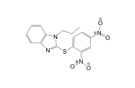 2-(2,4-Dinitro-phenylsulfanyl)-1-propyl-1H-benzoimidazole