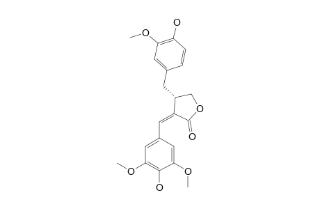 (7-E)-4',4-DIHYDROXY-3,3',5-TRIMETHOXYLIGN-7-EN-9,9'-OLIDE