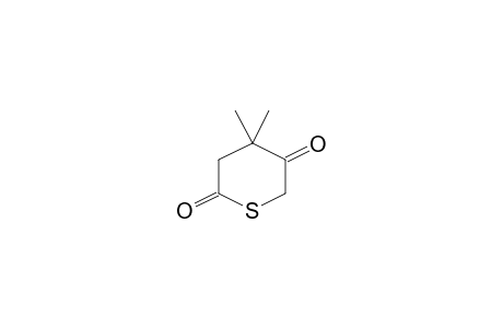 4,4-Dimethyl-dihydro-thiopyran-2,5-dione