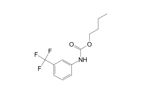 m-(trifluoromethyl)carbanilic acid, butyl ester