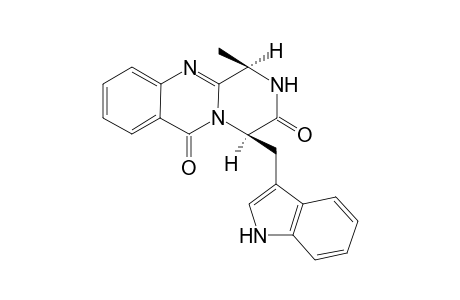 (1R,4R)-4-(1H-indol-3-ylmethyl)-1-methyl-2,4-dihydro-1H-pyrazino[2,1-b]quinazoline-3,6-dione