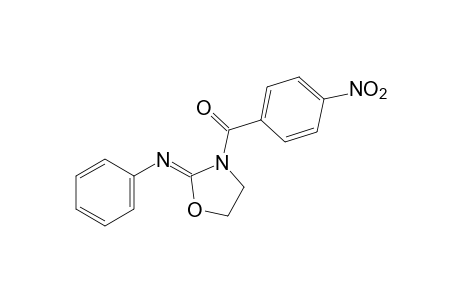 3-(p-Nitrobenzoyl)-2-(phenylimino)oxazolidine