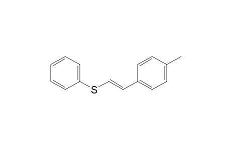 1-Methyl-4-[(E)-2-(phenylthio)ethenyl]benzene