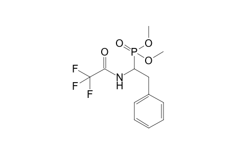 N-(1-dimethoxyphosphoryl-2-phenyl-ethyl)-2,2,2-trifluoro-acetamide