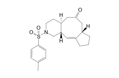 (3R*, 8S*, 12S*)-N-Tosyl-5-azatricyclo[10.3.0.0(3,8)]pentadec-1-ene-10-one