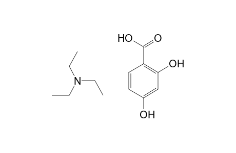 triethylamine, beta-resorcylate(1:1)