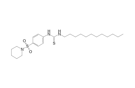 1-dodecyl-3-[p-(piperidinosulfonyl)phenyl]-2-thiourea